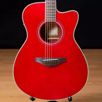 Трансакустическая гитара Yamaha FSC-TA — рубиново-красный SN IHZ2091686 FSC-TA - Ruby Red