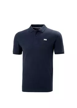 Transat темно-синяя мужская футболка с воротником-поло Helly Hansen, синий