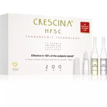 Transdermic 200 Восстановление роста и против выпадения волос - 4 мл Crescina