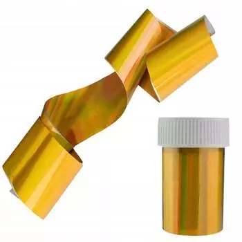 Трансферная фольга 100 см зеркальная хром голографическая №2, AllePaznokcie