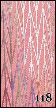 Трансферная фольга 1 метр, рисунок №118 - для декорирования гибридными лаками, УФ-гелями и акрилом - упакована в тубус., AlleBeauty