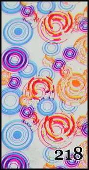 Трансферная фольга 1 метр, рисунок №218 - для декорирования гибридными лаками, УФ-гелями и акрилом - упакована в тубус., AlleBeauty