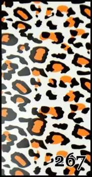 Трансферная фольга 1 метр, рисунок №267 - для декорирования гибридными лаками, УФ-гелями и акрилом - упакована в тубус., AlleBeauty