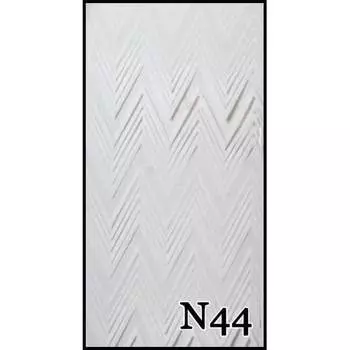 Трансферная фольга 1 метр, рисунок №44 - для декорирования гибридными лаками, УФ-гелями и акрилом - упакована в тубус., AlleBeauty