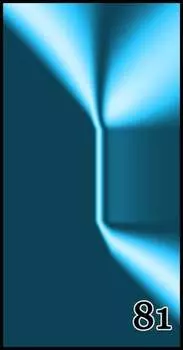 Трансферная фольга 1 метр, рисунок №81 - для декорирования гибридными лаками, УФ-гелями и акрилом - упакована в тубус., AlleBeauty