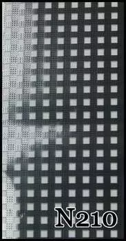 Трансферная фольга 1 метр, рисунок № н210 - для декорирования гибридными лаками, УФ-гелями и акрилом - упакована в тубус., AlleBeauty