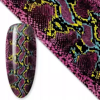 Трансферная фольга для нейл-арта 80 см Животное №8, AllePaznokcie