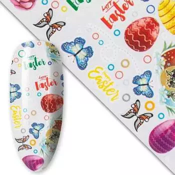 Трансферная фольга, Пасха 100 см №12 MollyLac, Molly Lac