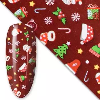 Трансферная фольга, Рождество, 100 см, №37, Molly Lac