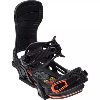 Трансферное крепление для сноуборда - 2024 г. Bent Metal, черный/оранжевый