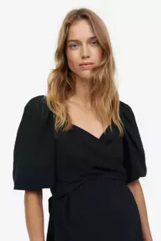 Трансферное платье H&M, черный