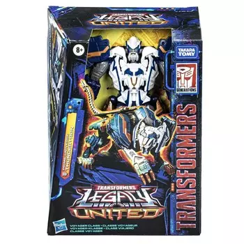 Трансформеры Generations Legacy United Voyager Class Prime Universe Фигурка Громотрона 18 см Inna marka