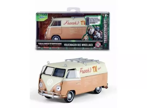 Трансформеры Volkswagen Bus Wheeljack 1:32, уникальная коллекция Jada