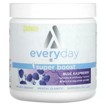 TransformHQ Everyday Super Boost с синей малиной, 0,31 фунта (140 г)