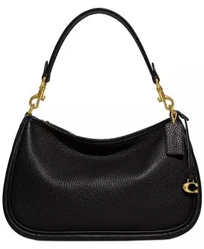 Сумка COACH Soft Pebble Leather Cary Convertible Crossbody, черный