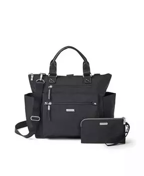 Трансформируемый рюкзак 3 в 1 с RFID-браслетом для телефона Baggallini, черный