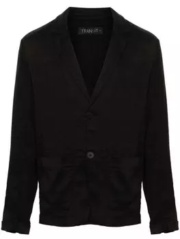 Transit фактурный пиджак, черный