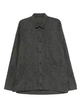 Транзитная вышитая рубашка Transit, серый