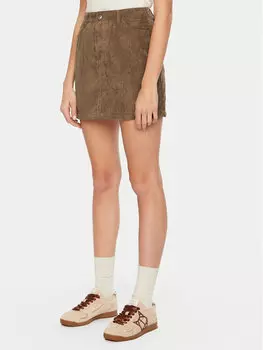 Трапециевидная юбка стандартного кроя Jdy, зеленый