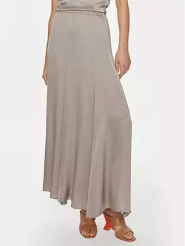 Трапециевидная юбка стандартного кроя Vicolo, бежевый