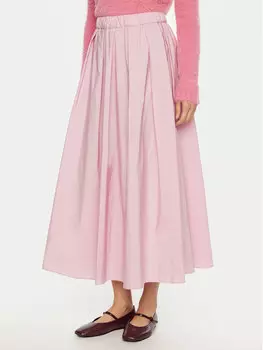 Трапециевидная юбка стандартный крой Curvato 2515101011 Weekend Max Mara, розовый