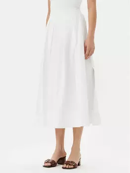 Трапециевидная юбка стандартный крой Herdis 5559202 Herskind, белый