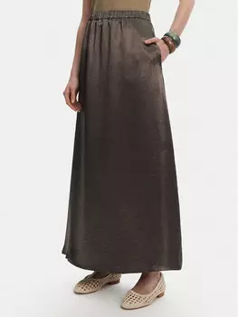 Трапециевидная юбка стандартный крой Nuevo 2516101028 Max Mara, зеленый