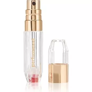 Travalo Perfume Pod Crystal парфюмерный распылитель Gold для унисекс, многоразовый спрей 0,17 унции