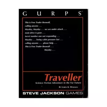 Traveller (1st Edition), Traveller (GURPS 1st-3rd Edition) (Steve Jackson Games), мягкая обложка