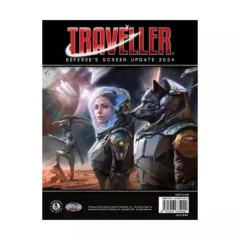 Traveller Referee's Screen Update 2024, Traveller (Mongoose 2nd Edition) - Core & Assorted, твердый переплет