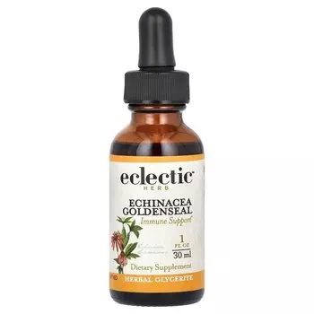 Трава эхинацеи Goldenseal 1 жидкая унция (30 мл) Eclectic Institute