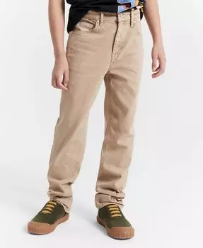 Травернтиновые джинсы узкого кроя Little and Big Boys Epic Threads, бежевый