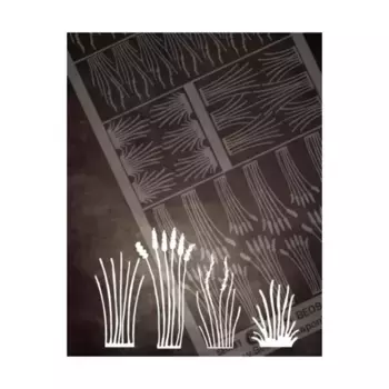 Травление латуни - Болотные растения, Brass Etching Accessories