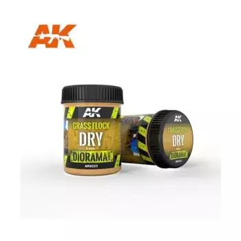 Травяной флок - Сухой (250мл), Texture - Grass Flock (AK-Interactive)