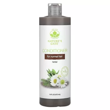 Травяной кондиционер Mild By Nature для нормальных волос, 16 жидких унций (473 мл)