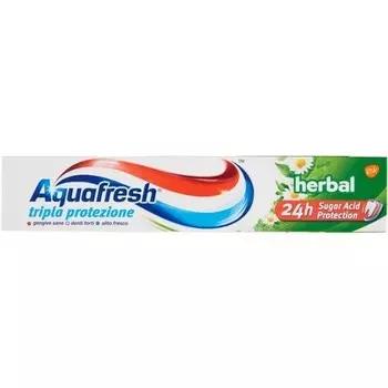 Травяной тройного действия 75мл, Aquafresh