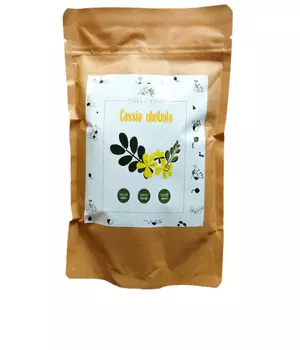 Травы сои, Cassia Obovata - Натуральная кассия, придающая теплые тона, 100 г Zika Z Sojatu