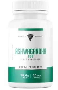 Trec, Ашваганда, Биологически активная добавка, 60 капсул Inna Marka