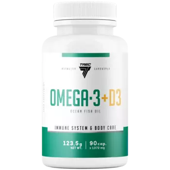 Trec Vitality Omega3+D3 биологически активная добавка, 90 капсул/1 упаковка