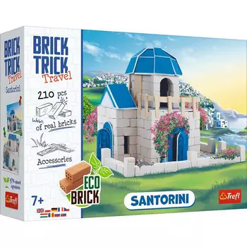 Trefl, Brick Trick, Клоки, Санторини, 61611