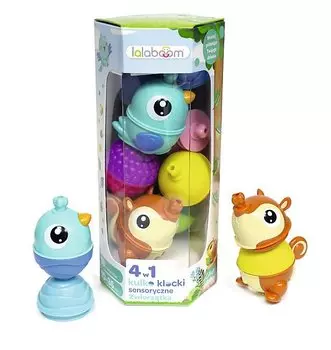 Trefl, Lalaboom, Лесные животные, 18 штук, 61681