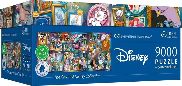 Trefl, Пазл Prime The Greatest Disney Collection, 9000 шт.
