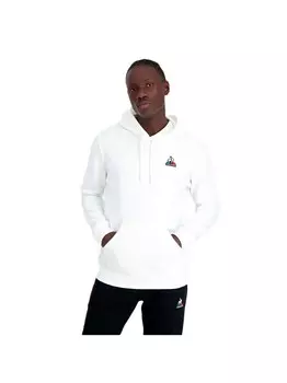 Трехцветная толстовка Le Coq Sportif, белый