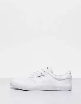 Трехцветные белые кроссовки adidas Originals 3MC
