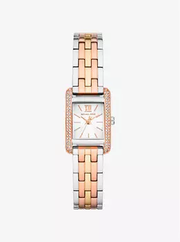 Трехцветные часы Mini Monroe с паве Michael Kors, мультиколор
