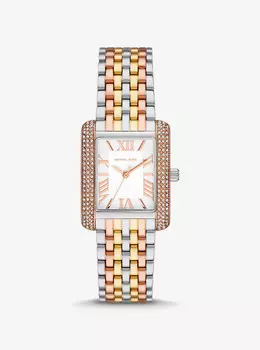 Трехцветные часы Petite Emery Pav Michael Kors
