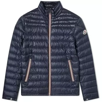 Трехцветный пуховик Daniel на молнии Moncler