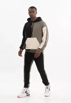 Трехцветный спортивный костюм для отдыха tom barron в стиле оверсайз Tom_Barron, зеленый