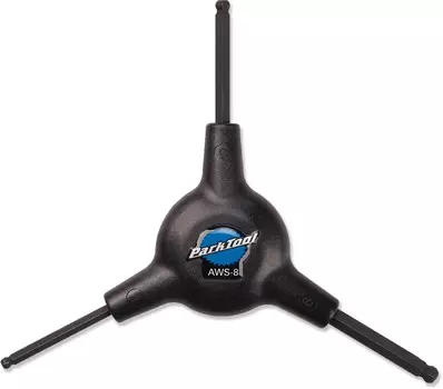 Трехходовой шестигранный ключ с шариковой головкой AWS-8 Park Tool