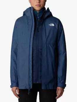 Трехклиматная куртка hikesteller с капюшоном The North Face, цвет White Heather/Navy